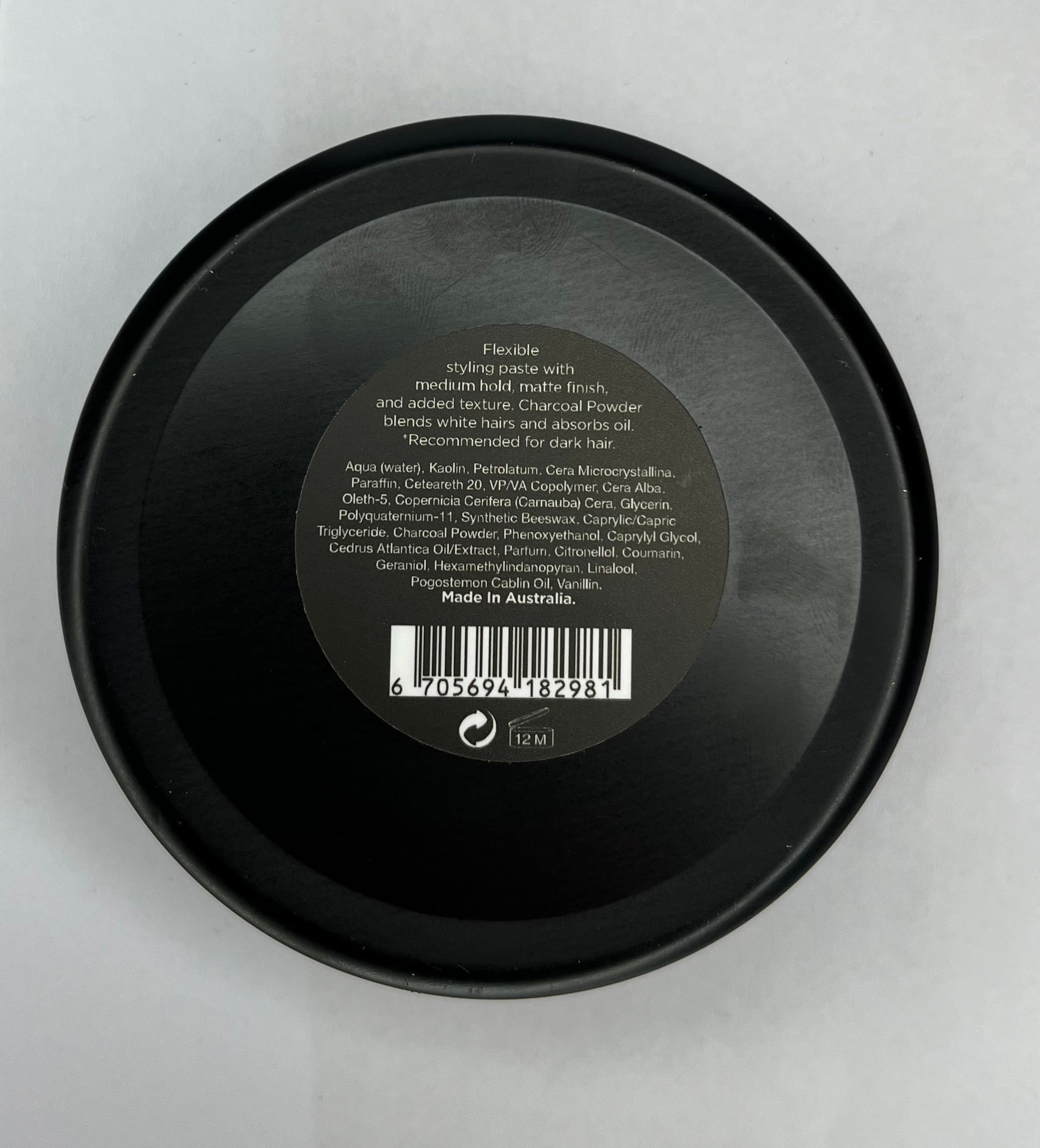 Charcoal Styling Paste